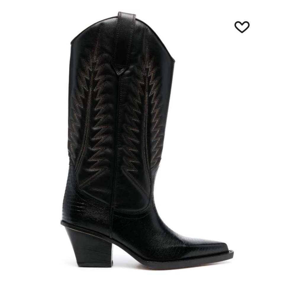 Paris Texas Texan 65mm Knee High Boot
